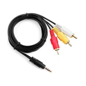 Cable RCA 3 Conectores a 3.5