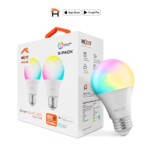 Luces Led Nexxt Pack 2 Color Bulb RGB Smart Home