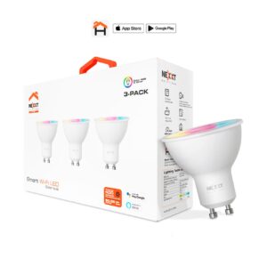 Luces Led Nexxt Pack 3 Color Bulb RGB Smart Home