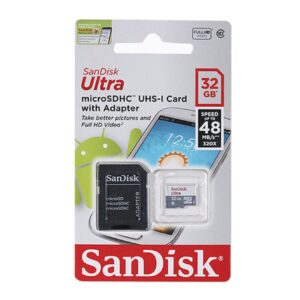 Micro SD Sandisk 32GB SDHC 100MB/S