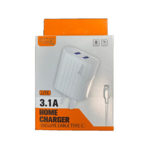 Cargador Pro21 Cabezal y Cable 3.1 Doble USB Tipo C