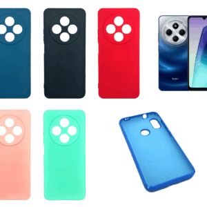 Funda Silicona Xiaomi Redmi 14c Negra