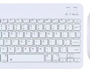 Kit mouse and keyboard Inalámbrico blanco