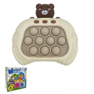 Pop it Consola antiestrés mini gamer juguete electrónico Oso