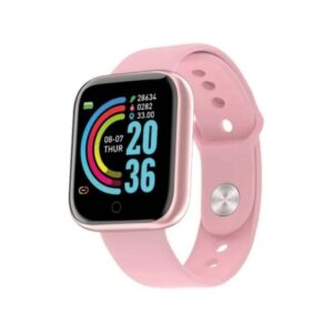 Smartwatch Y68 Macaron Rosa